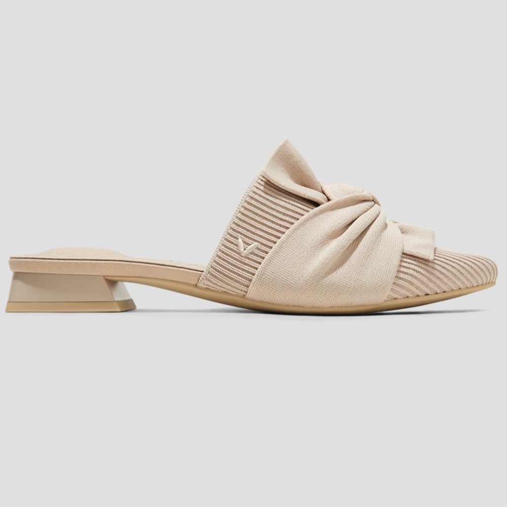 🛍️Pointed-Toe Knot Slide (Yaffa Pro) Vivaia Almond Beige 11 43 - Picture 3 of 11